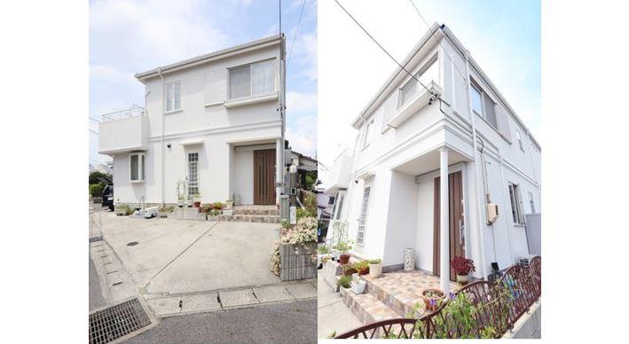 セナジーという塗り壁外壁を採用。