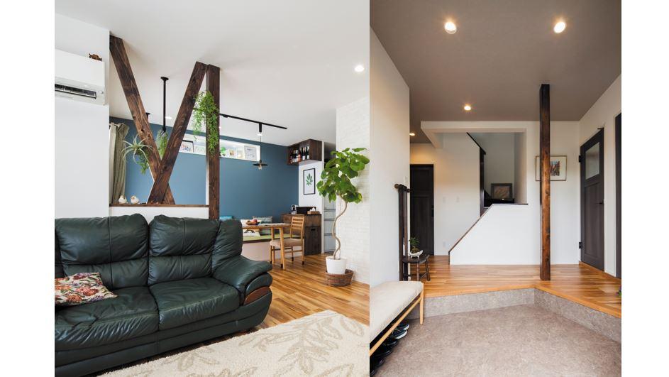 空間を広く見せる工夫もかかせません