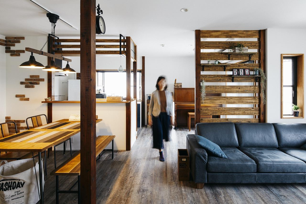 ご家族が暮らしやすい間取りへの変更だけでなく、心地よくお住まいになれるよう、間取り変更の計画から、家具コーディネートまでトータルサポート。