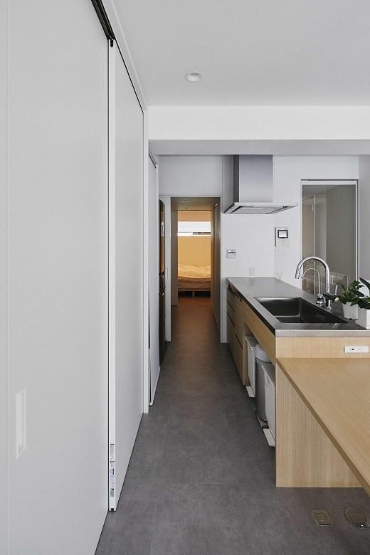 間仕切りを開けることで家全体の通風・採光を確保できます。