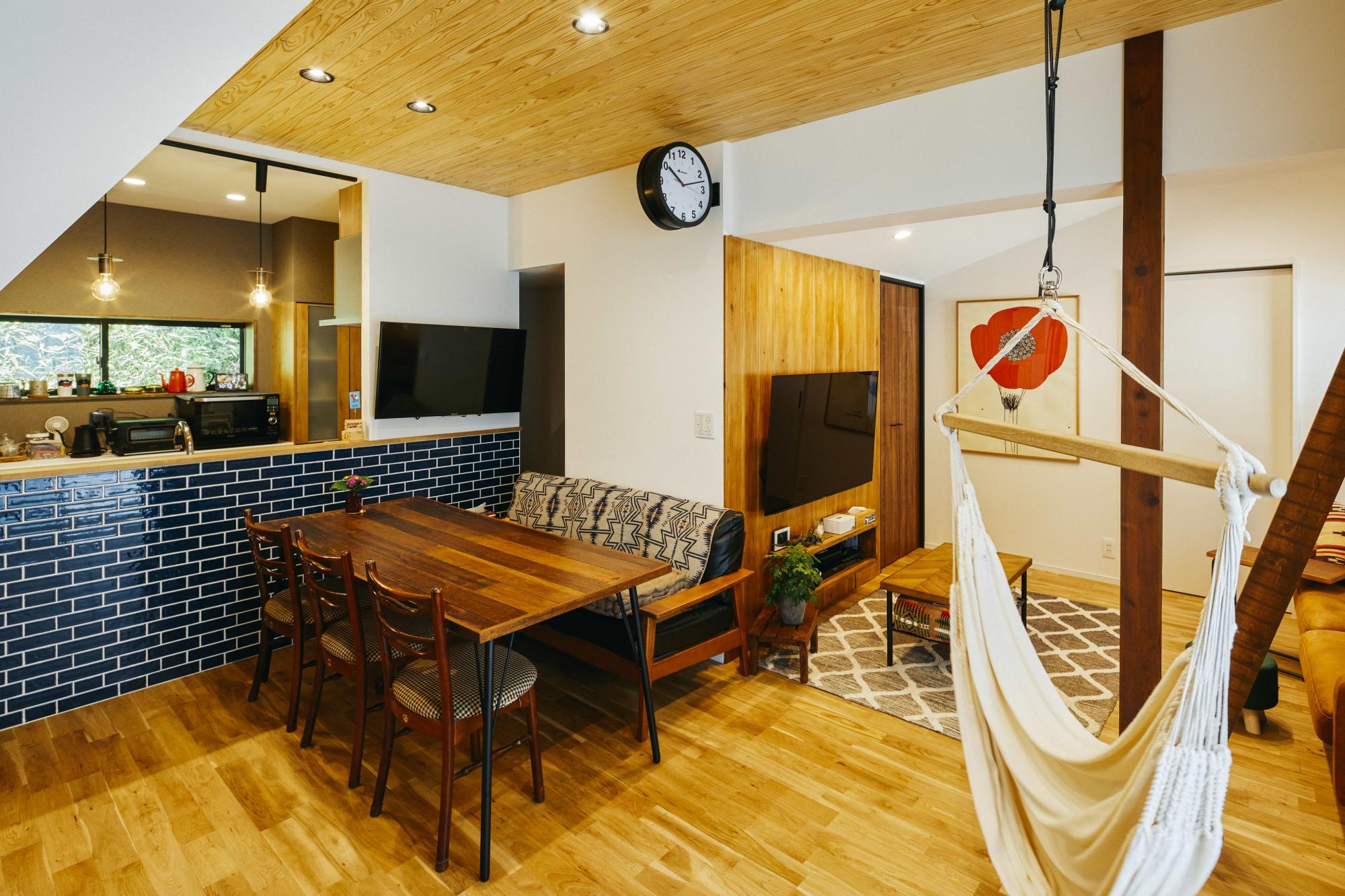 自然素材をふんだんに使用したこだわりのお住まい。