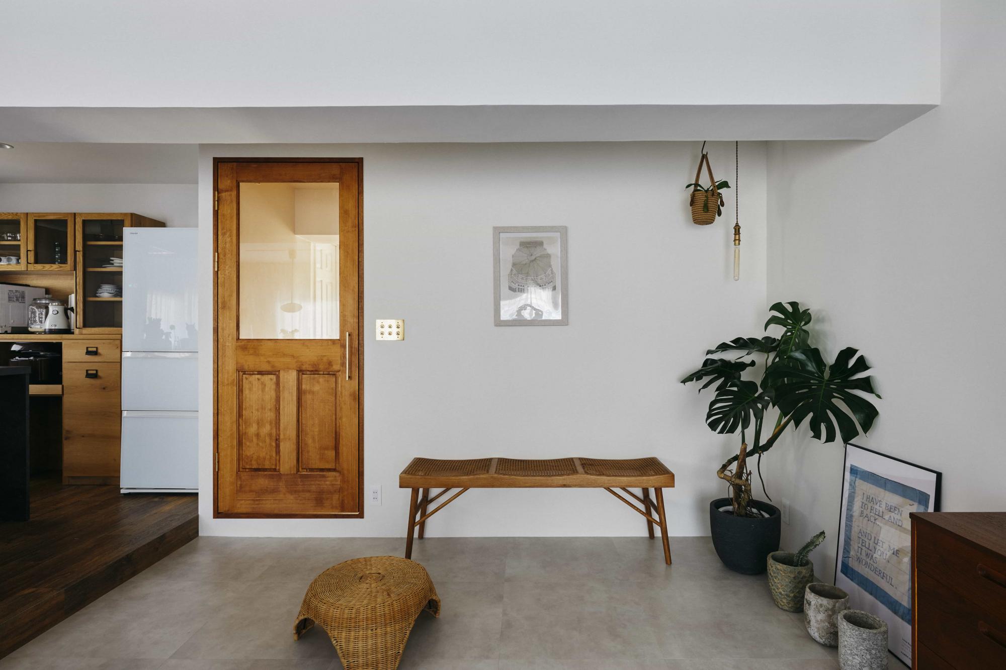 もともと収納スペースだったところを無くし、LDKを広めにとりました。