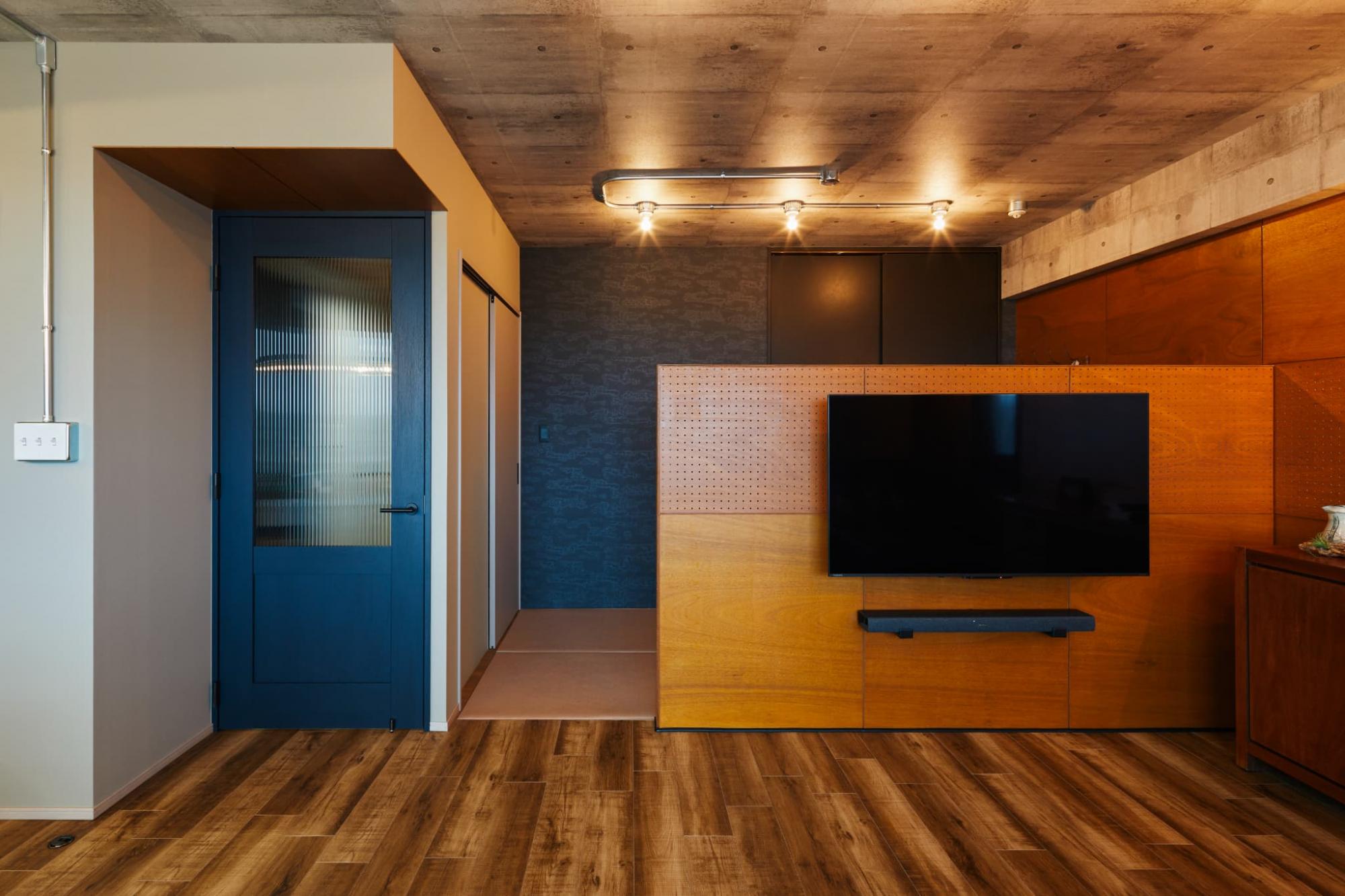 LDKの畳コーナーのようなプライベート空間を確保しながら、閉鎖的すぎない程良い時間の流れを楽しめます。