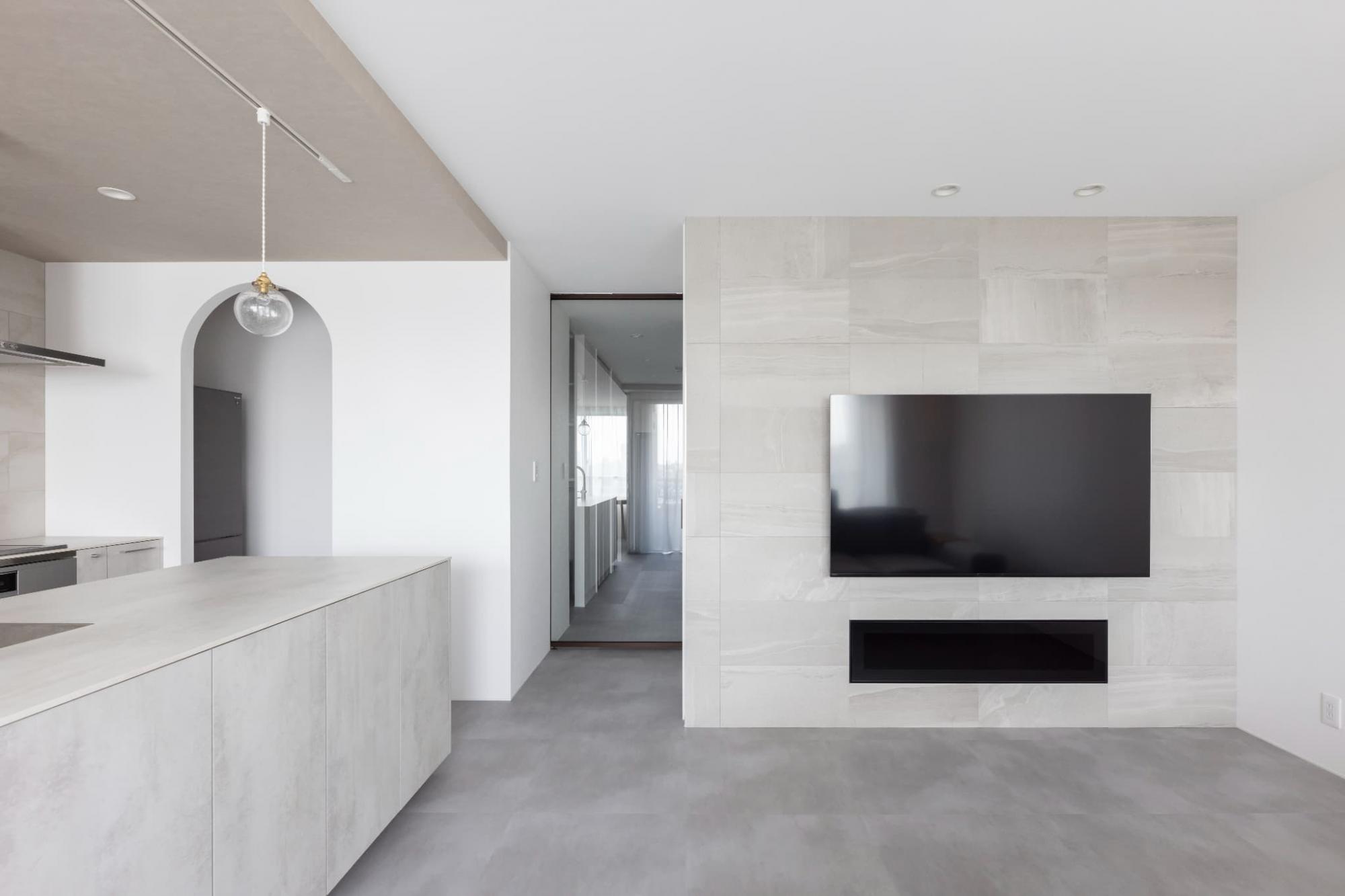 フルフラットにすることで、ルンバが行き来しやすい間取りになっています。