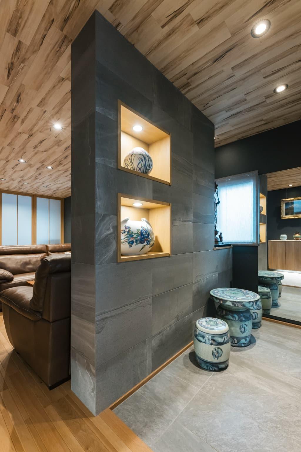 「家の中のセカンドハウス」のリビングダイニング