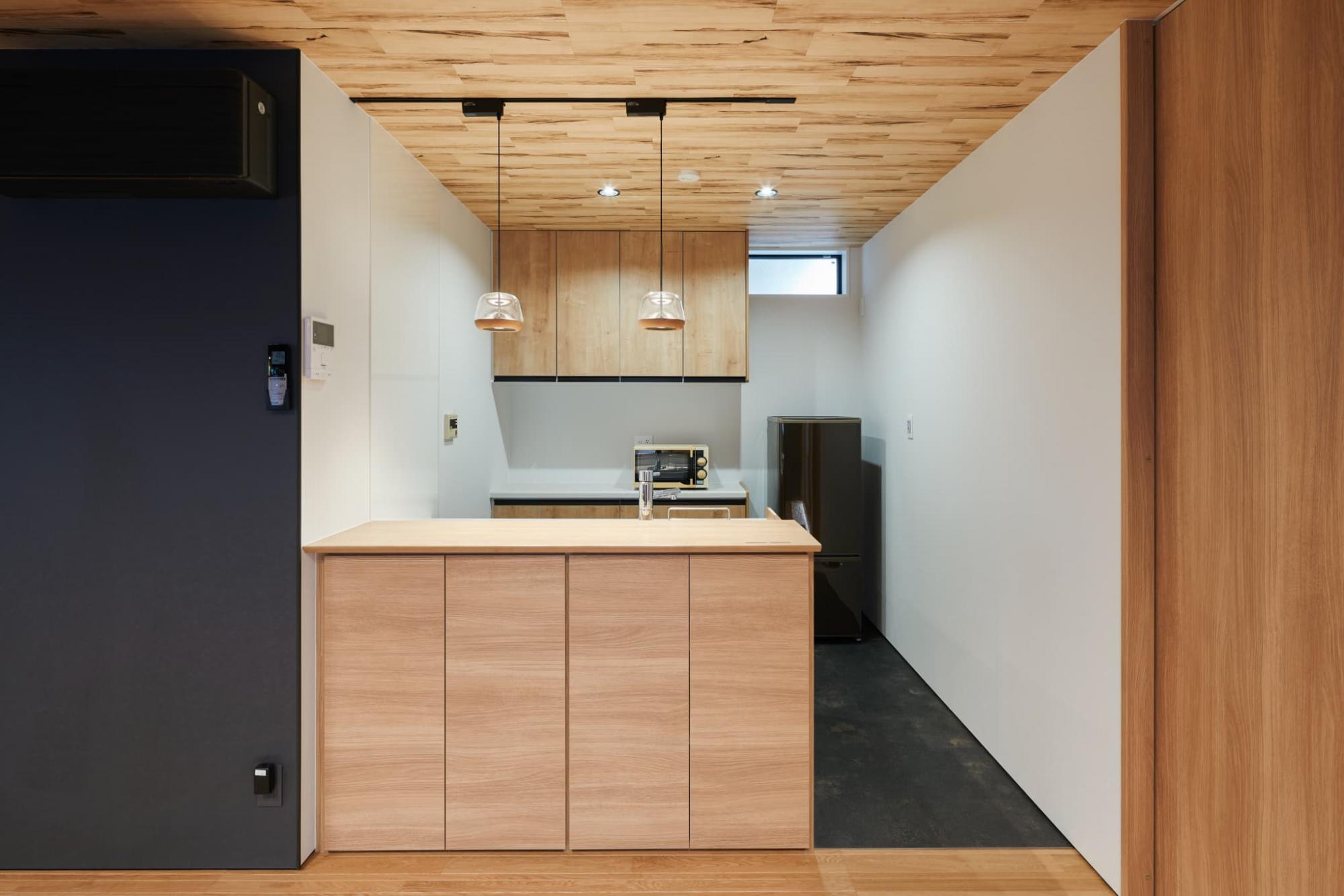 「家の中のセカンドハウス」のキッチン