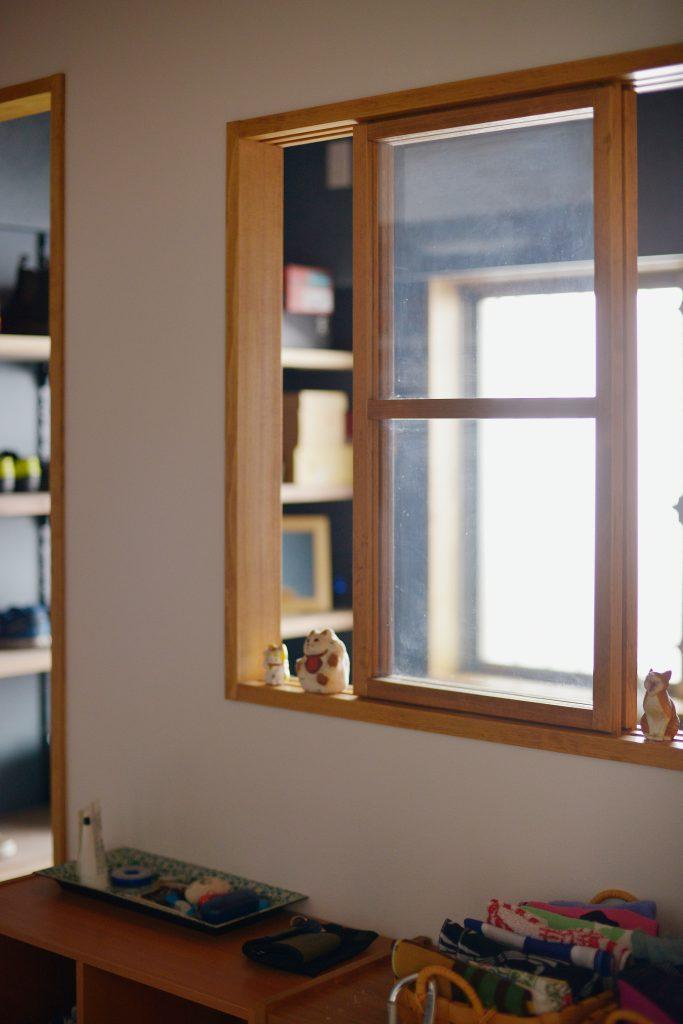 SICには室内窓を設けて採光・通風も確保。しかもおしゃれ！