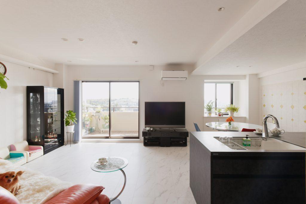 広々開放的なリビング。