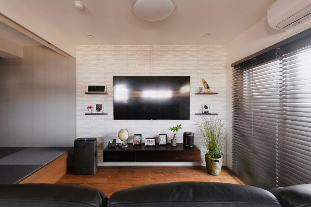 エコカラットの壁で意匠性と機能性を両立。