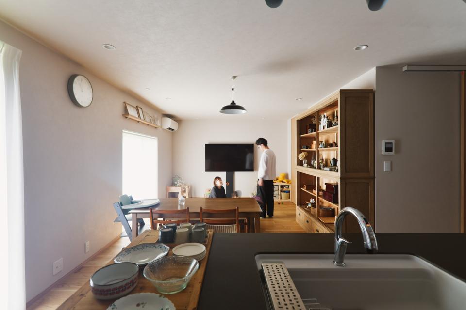 元和室をLDKに組み込んで広々過ごせます。