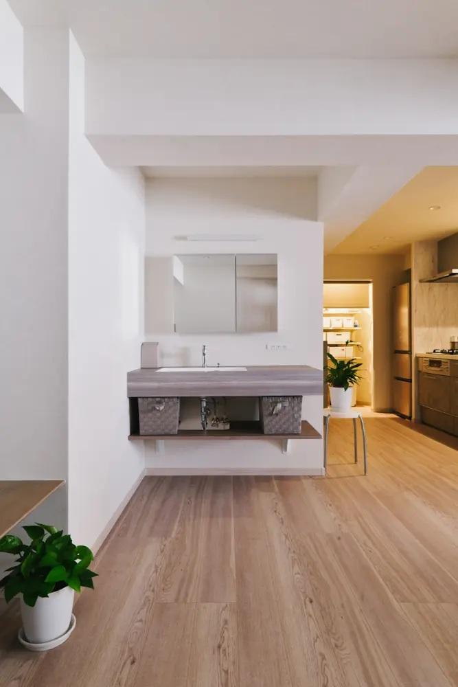 広く明るい場所で使えることで、気分も上がります。