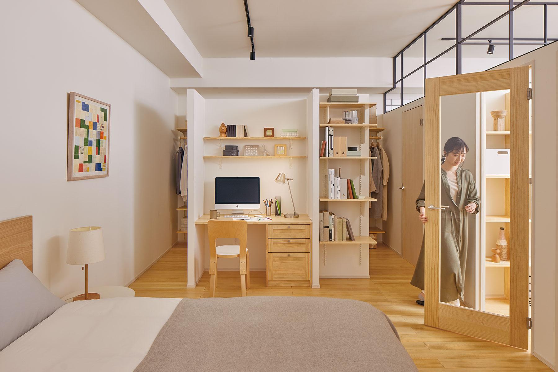 ウッドワン。建具ドア クローゼット