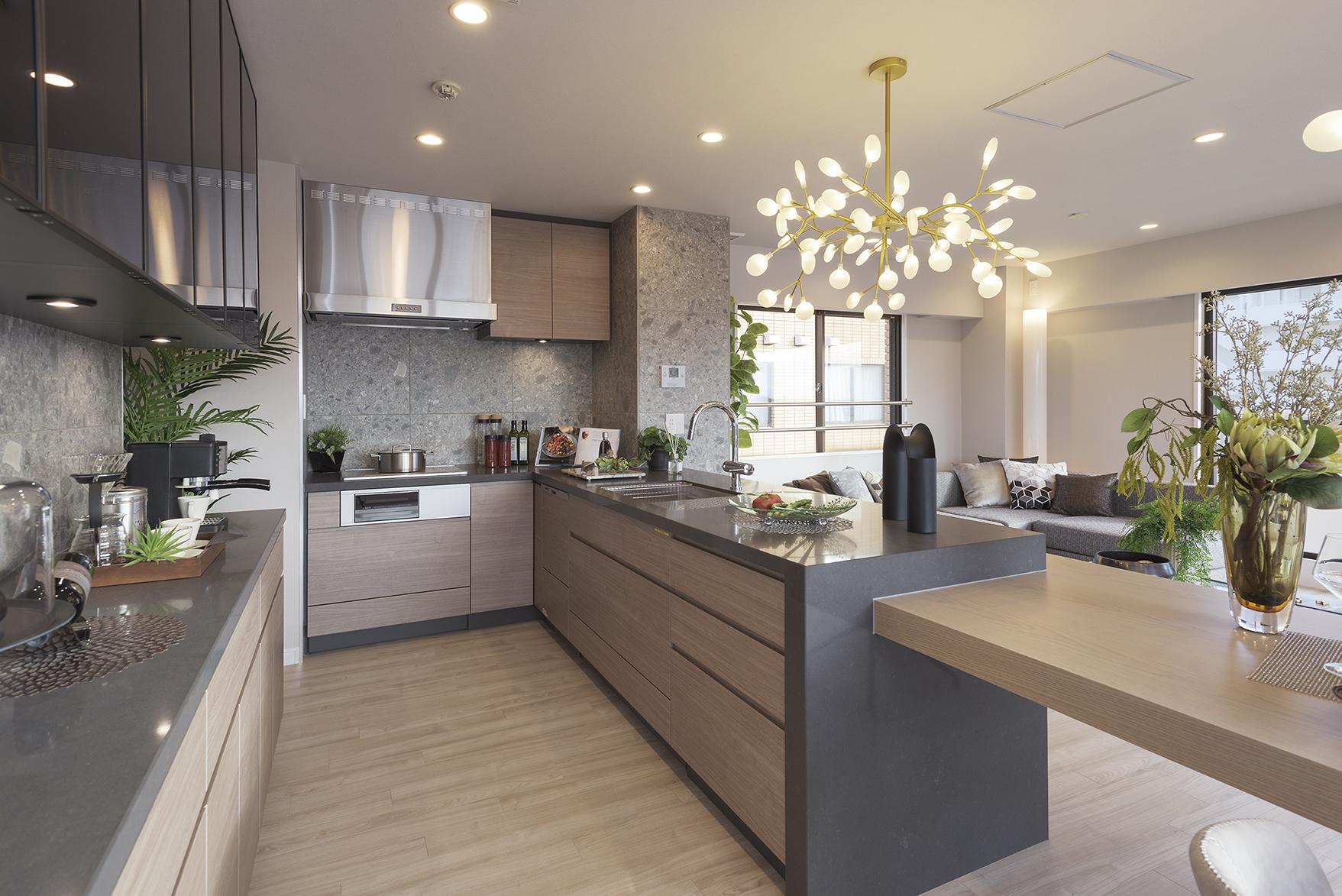 「ヴィンテージマンションの真骨頂」のキッチン