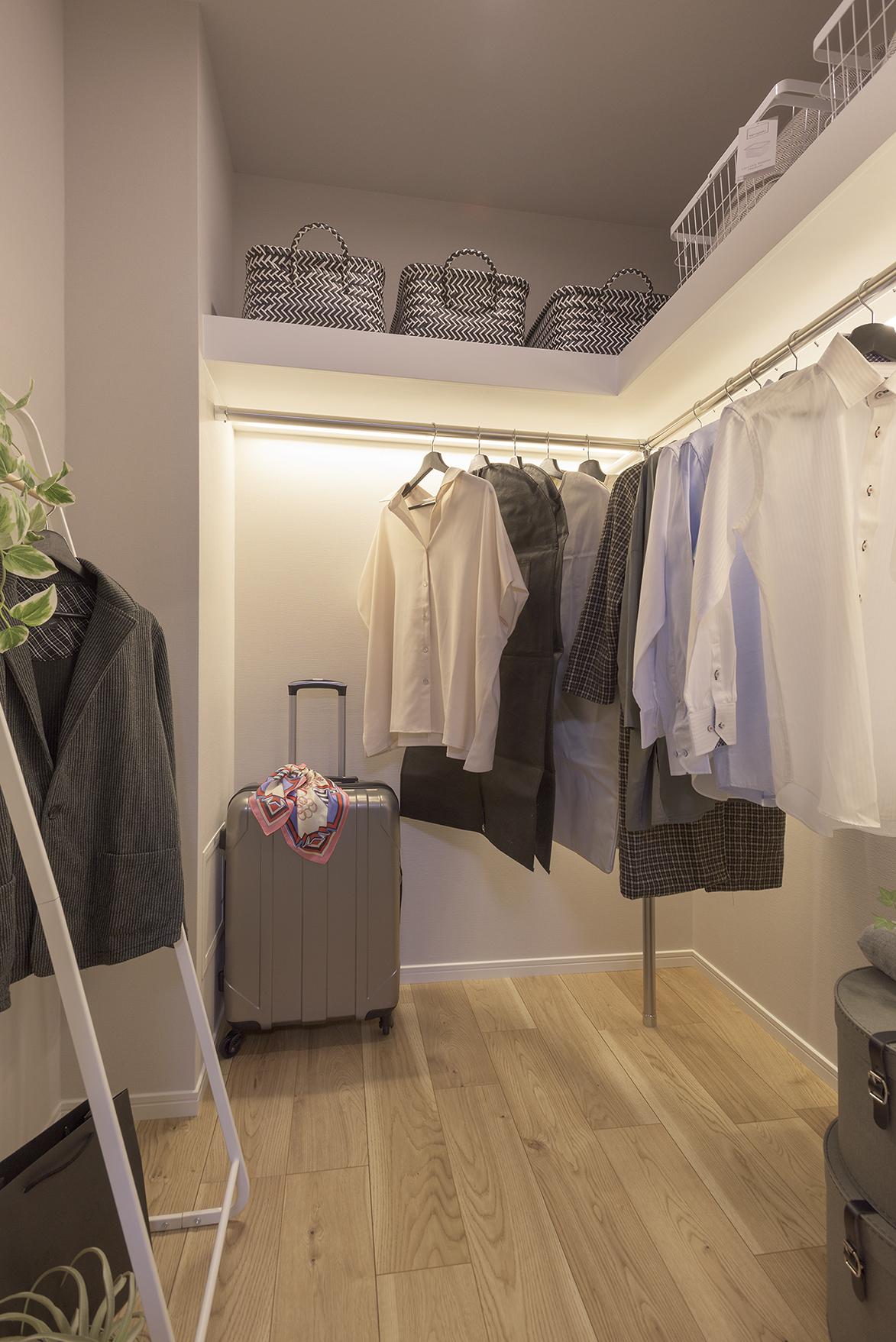 「雑貨ライフでおうち時間を楽しむ」の収納・クローゼット