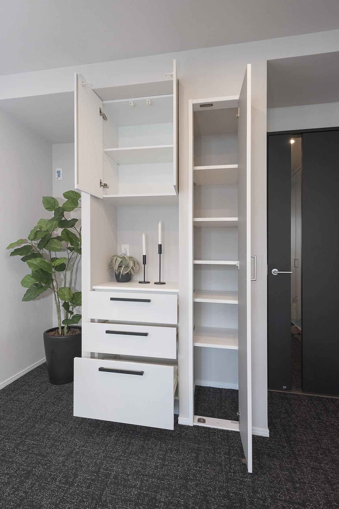 「ホテルライク　コンパクトリノベーション」の収納・クローゼット