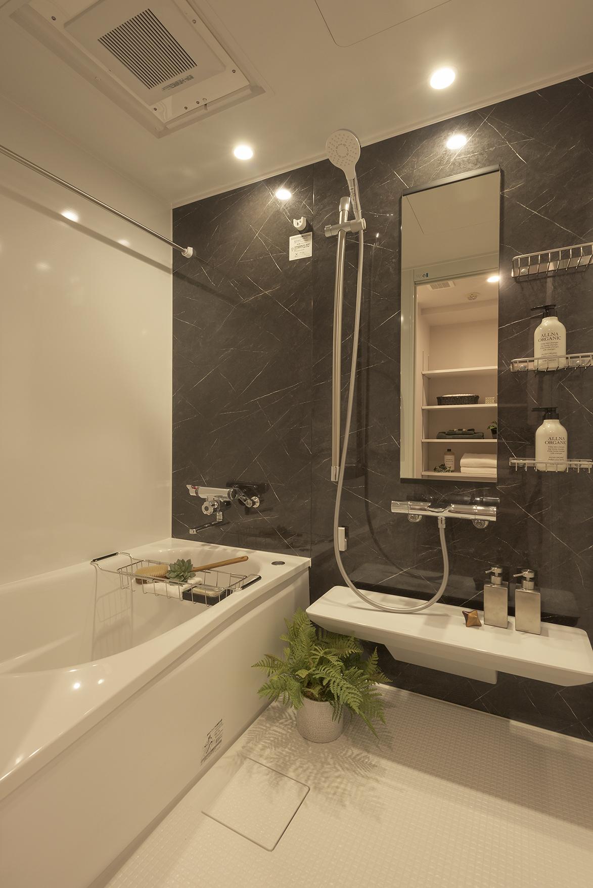 「ホテルライク　コンパクトリノベーション」のお風呂・洗面所・トイレ