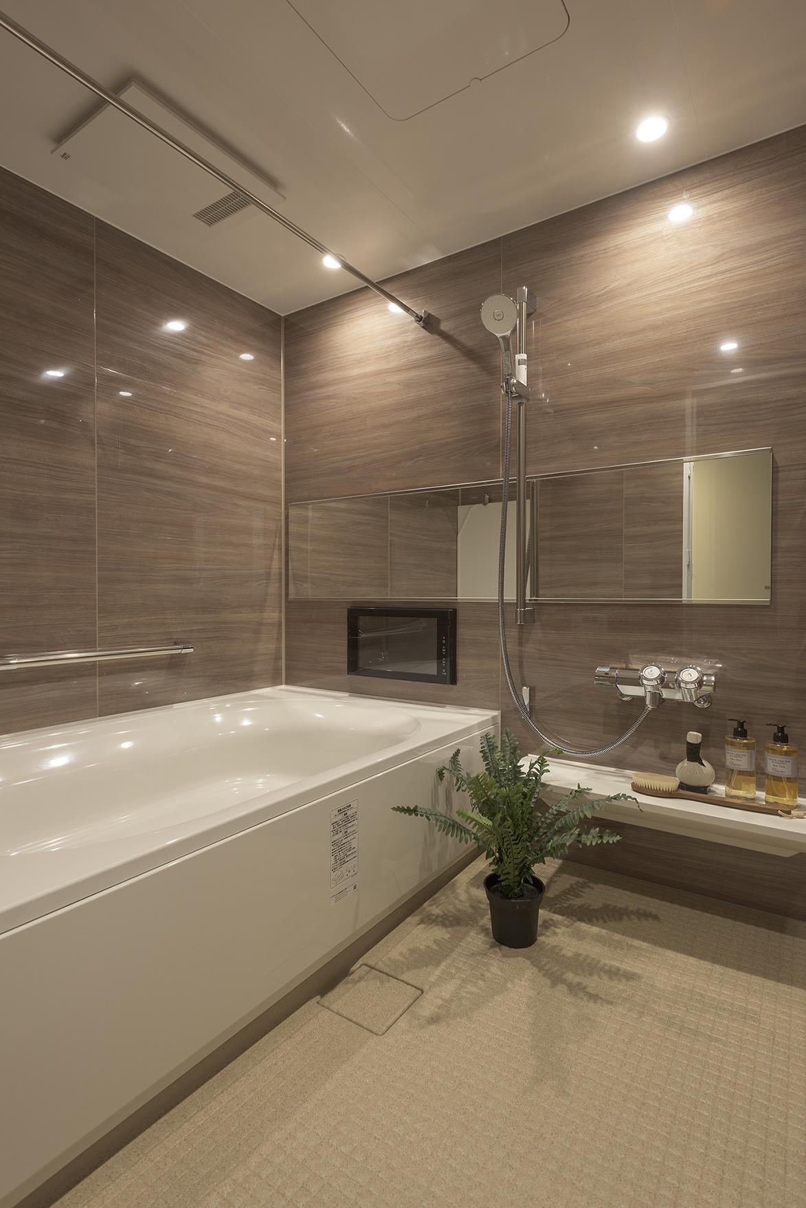 「静かな佇まい、ときめく感性。」のお風呂・洗面所・トイレ