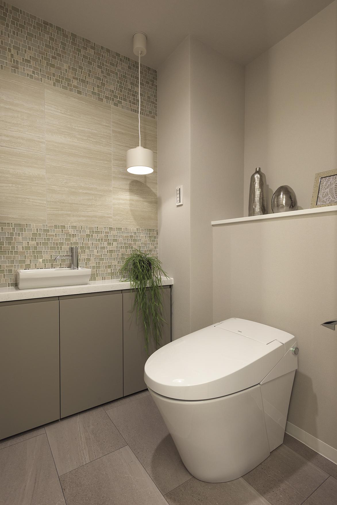 「静かな佇まい、ときめく感性。」のお風呂・洗面所・トイレ