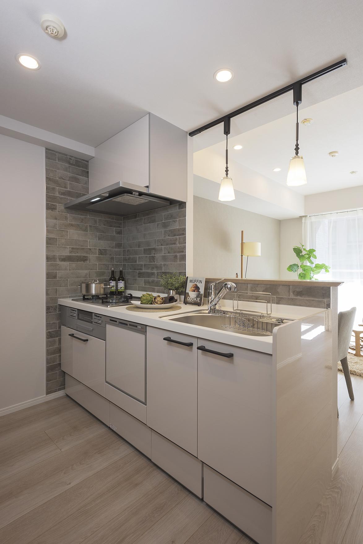 「おうちカフェ風」のキッチン