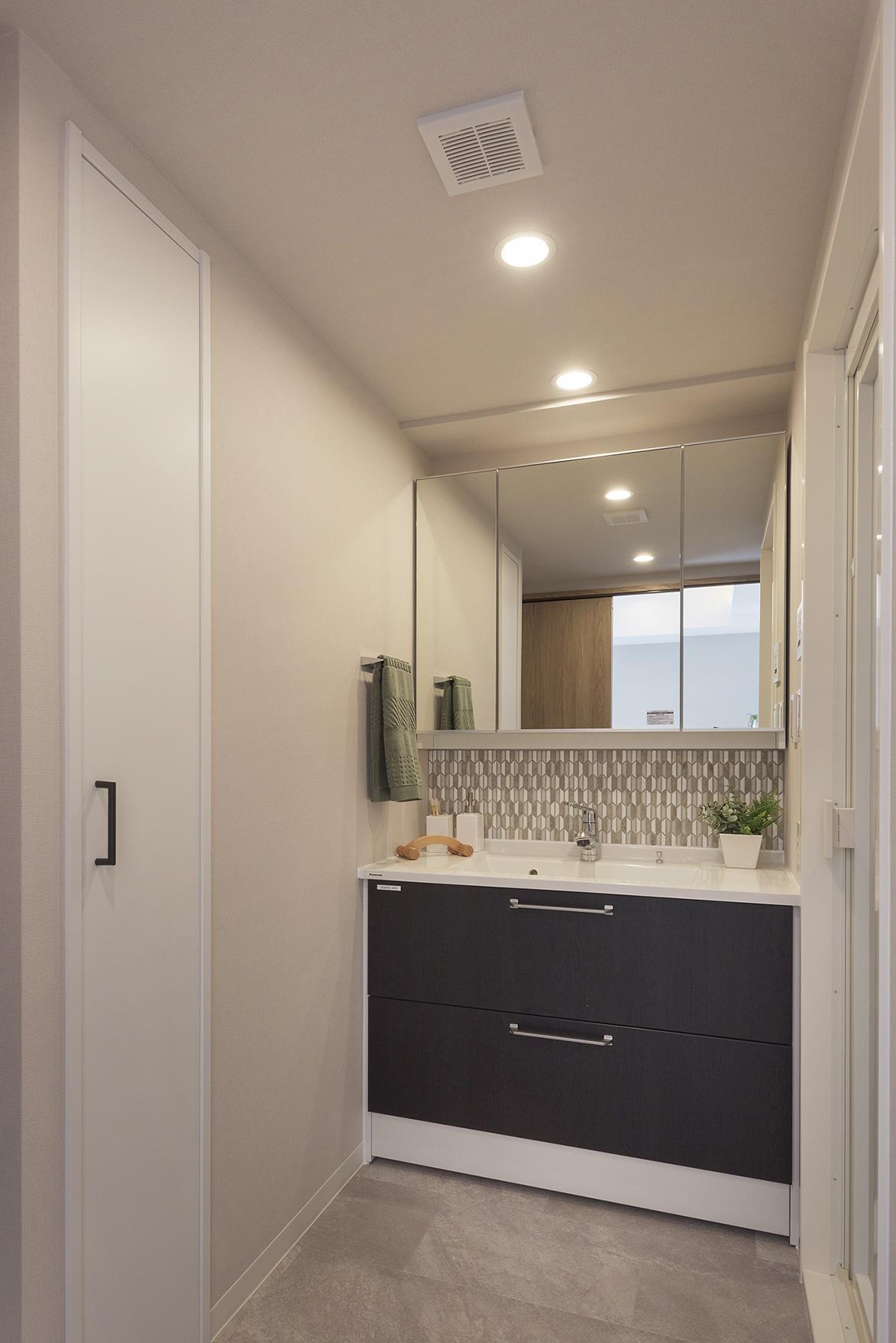 「おうちカフェ風」のお風呂・洗面所・トイレ