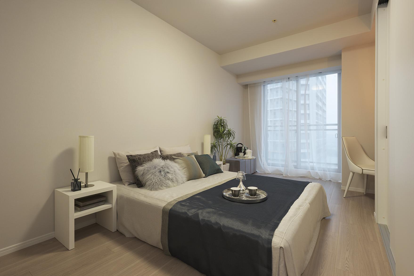 「非日常を楽しむ」の寝室