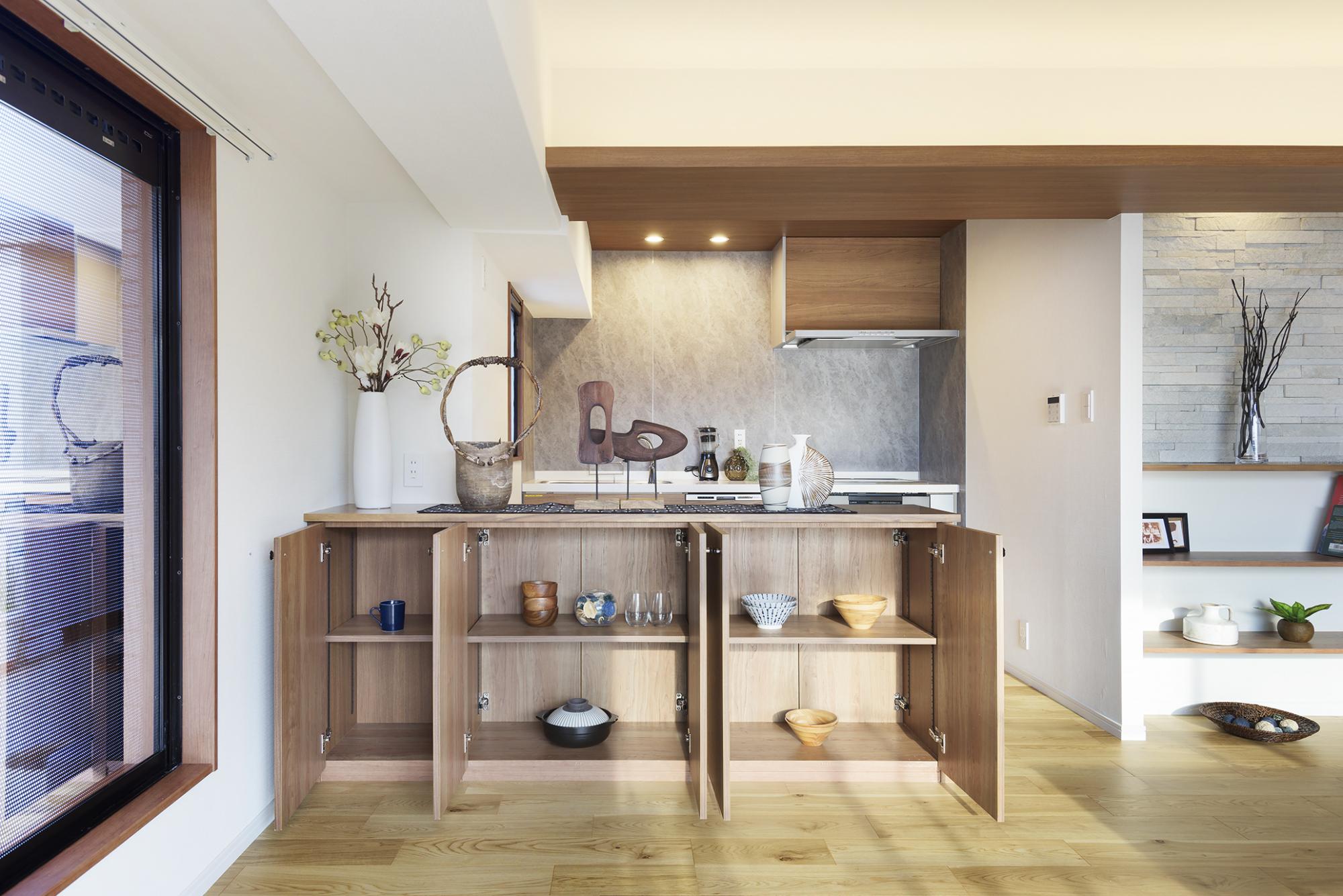 「OTONA・和・モダン」のキッチン