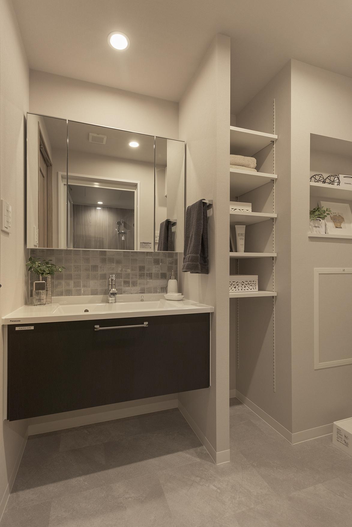 「コンパクトでも豊かに暮らす」のお風呂・洗面所・トイレ