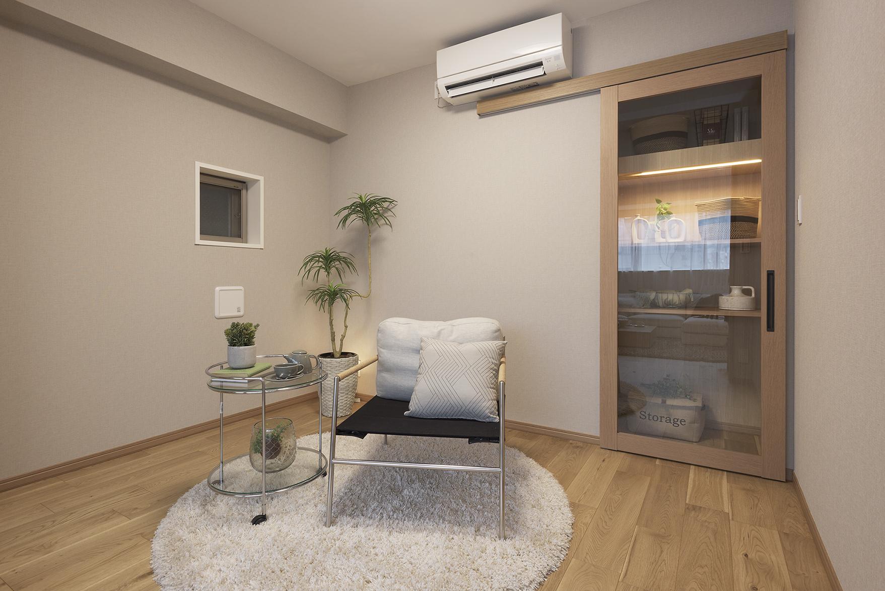 「オーク材が主役のナチュラルウッド空間」のその他