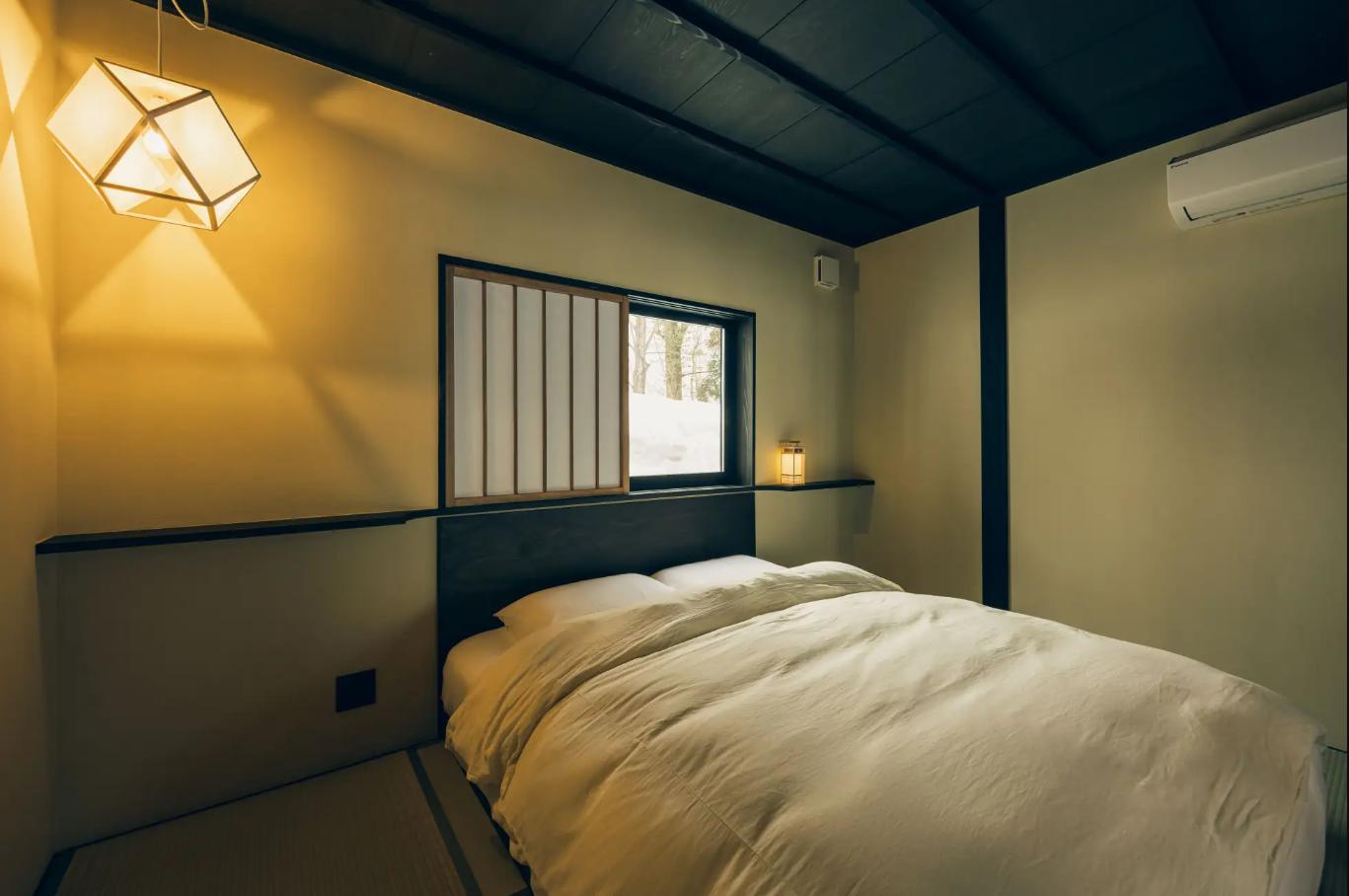 温かみのある寝室