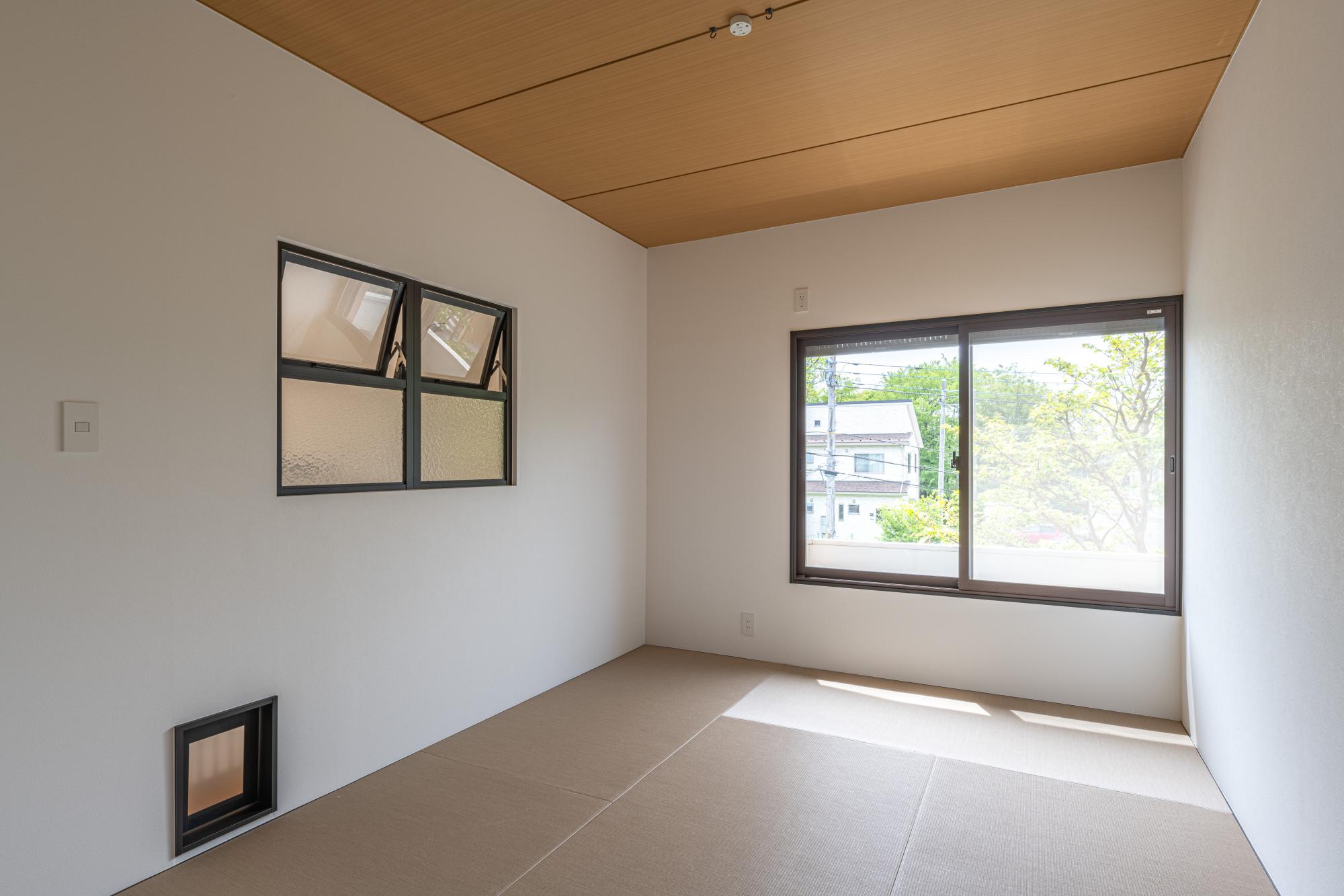 「ニャンダFULL HOUSE」の寝室