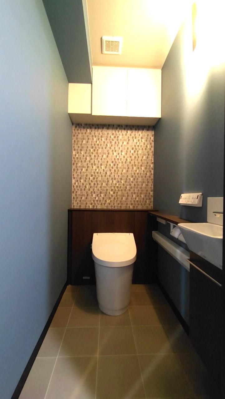 トイレはリクシルJフィットをご採用。
施主様の内装のこだわりポイントです！