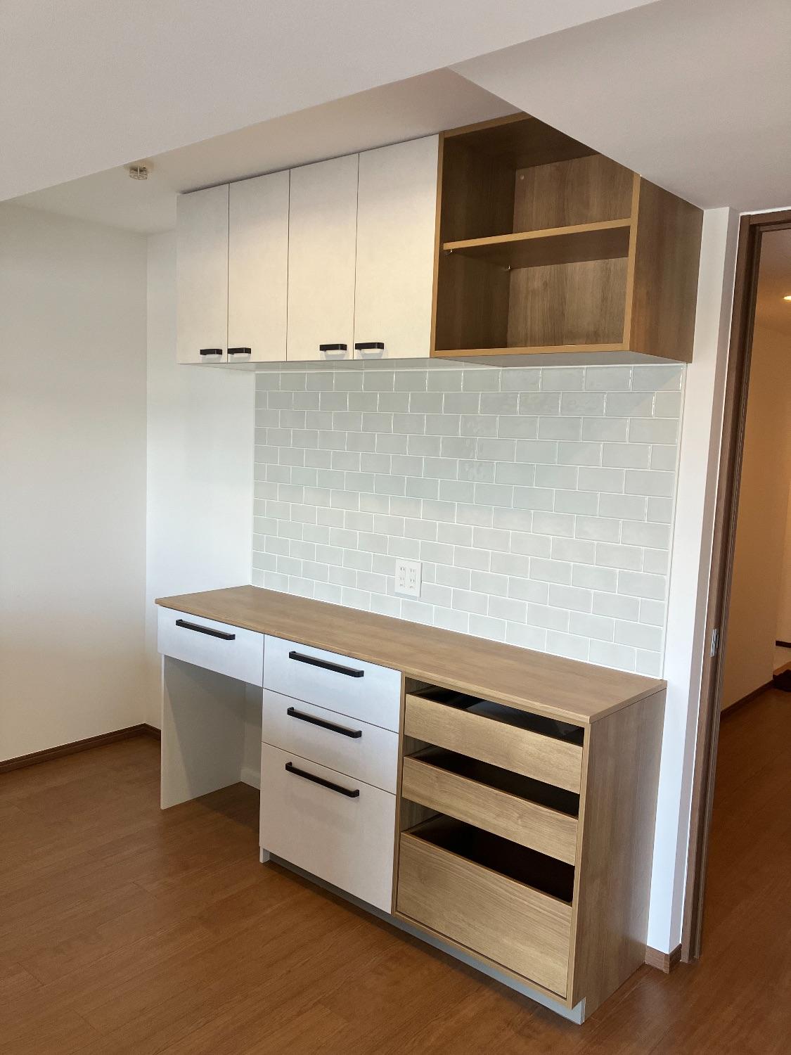 「ゆとりのある居心地の良い空間」のキッチン