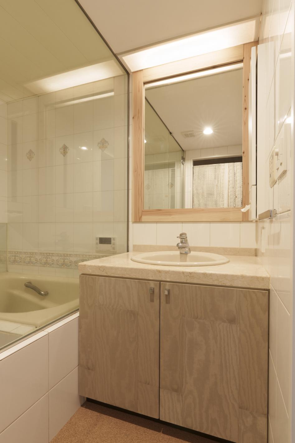 「循環するリノベ」のお風呂・洗面所・トイレ