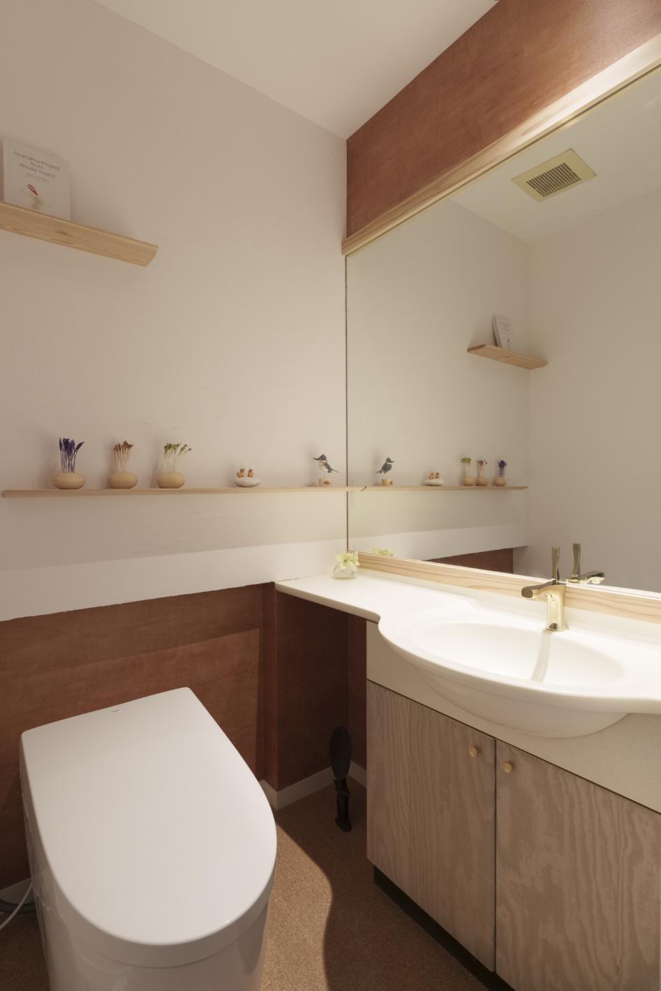 「循環するリノベ」のお風呂・洗面所・トイレ