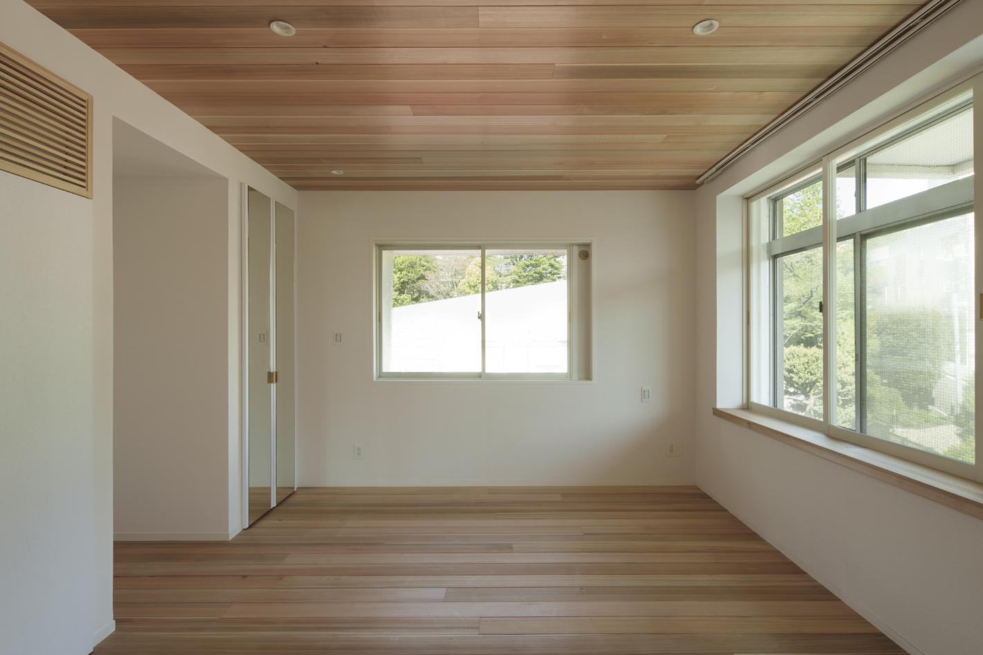 「循環するリノベ」の寝室