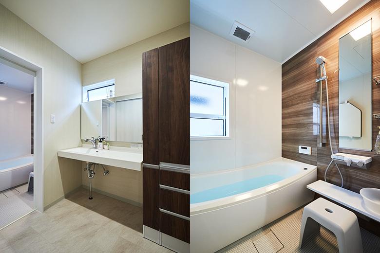 水まわりを新設しました。