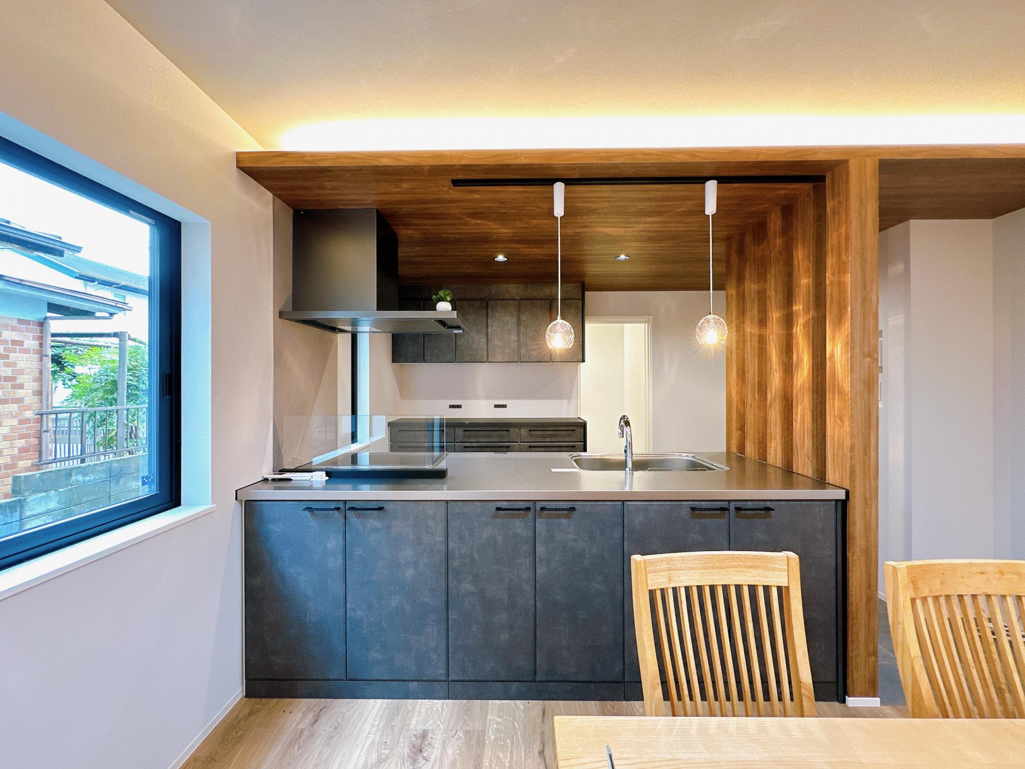 「高知市I様邸」のキッチン