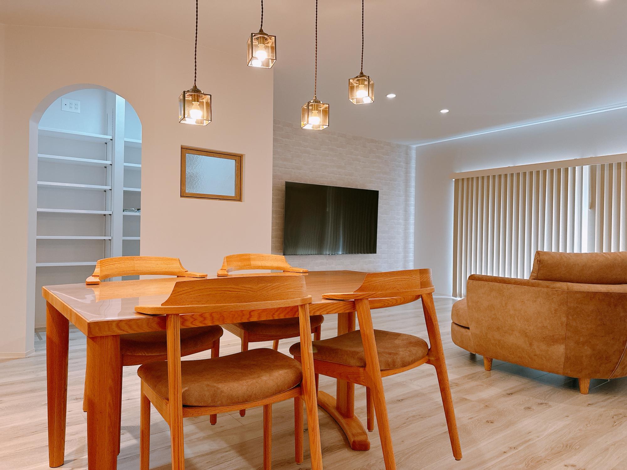 「高知市O様邸」のリビングダイニング