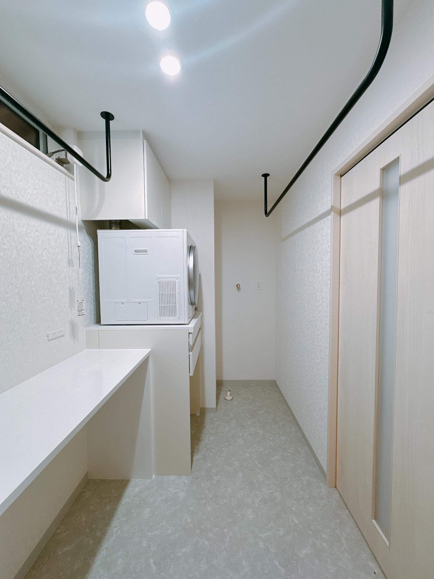 「高知市O様邸」の脱衣所