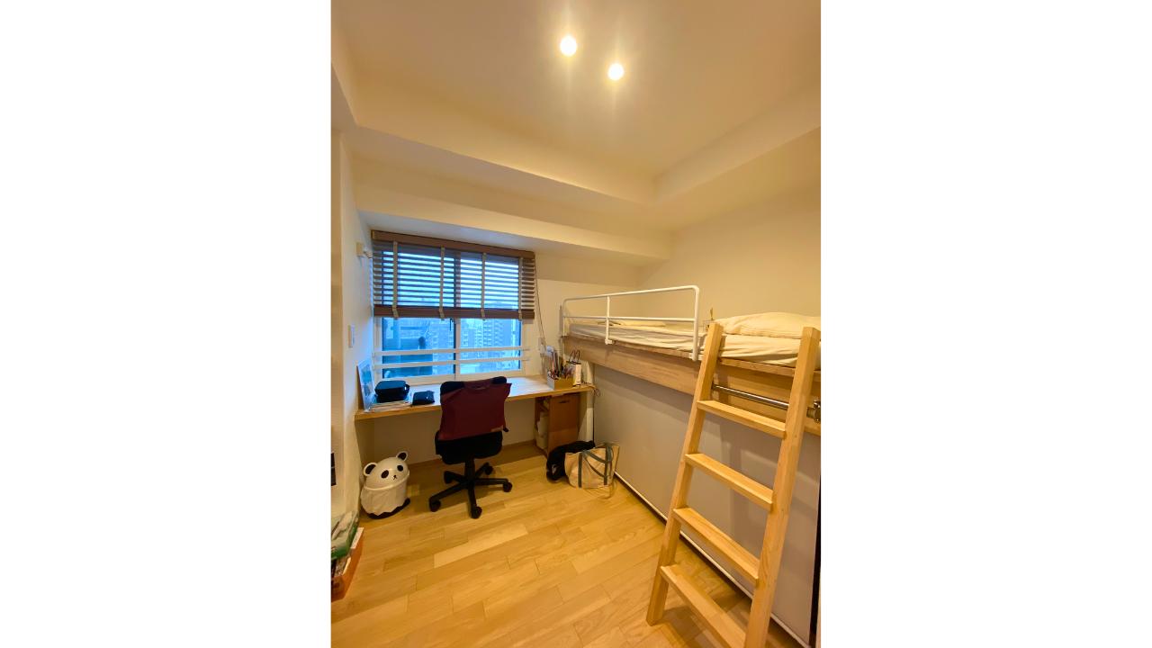 「“自然と生きる”を、親子で受け継ぐ無添加住宅リノベーション」の子供部屋